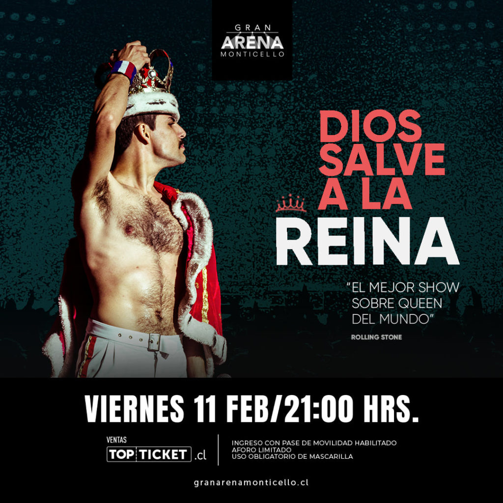 Dios Salve a la Reina en Gran Arena Monticello