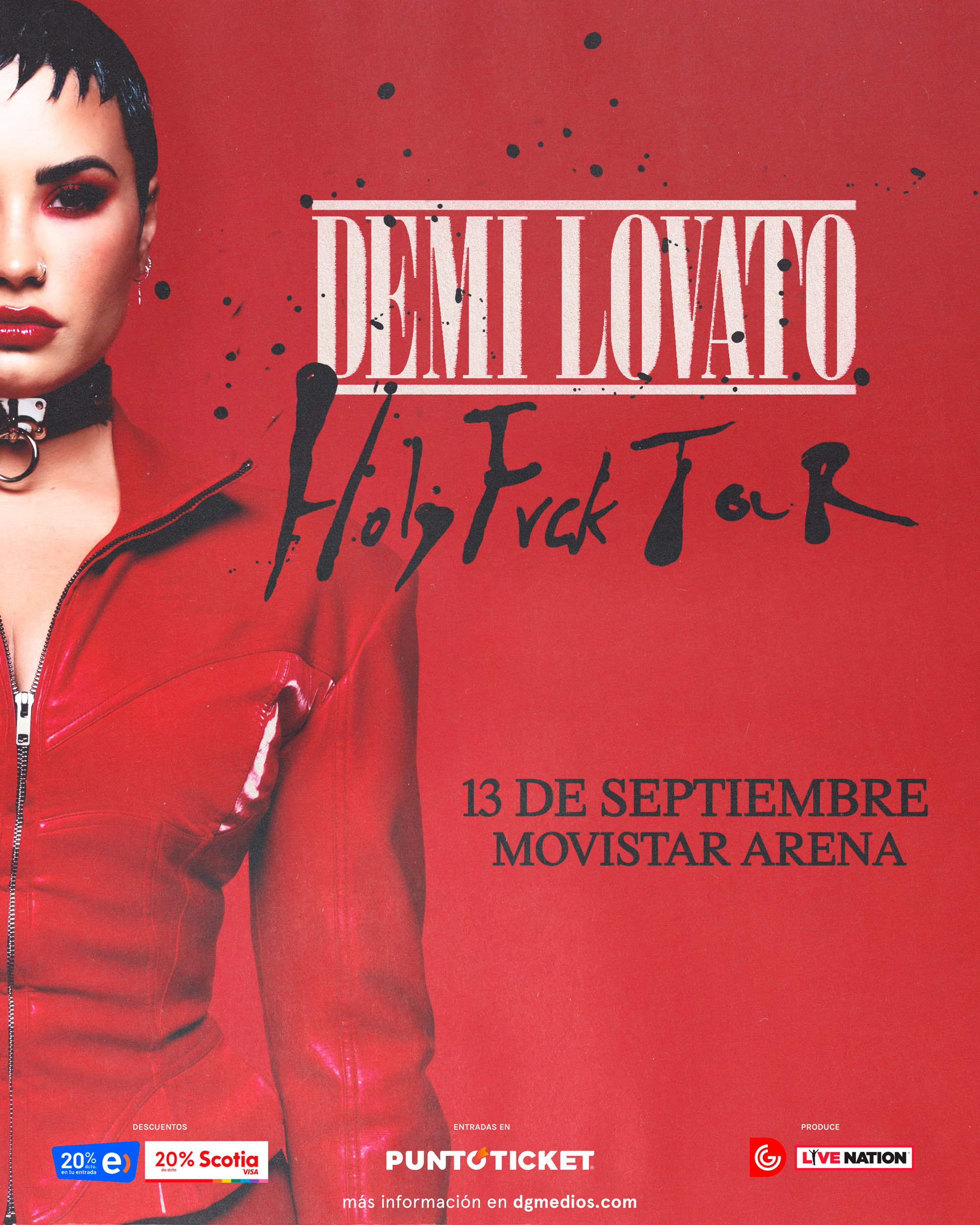 Demi Lovato en Chile