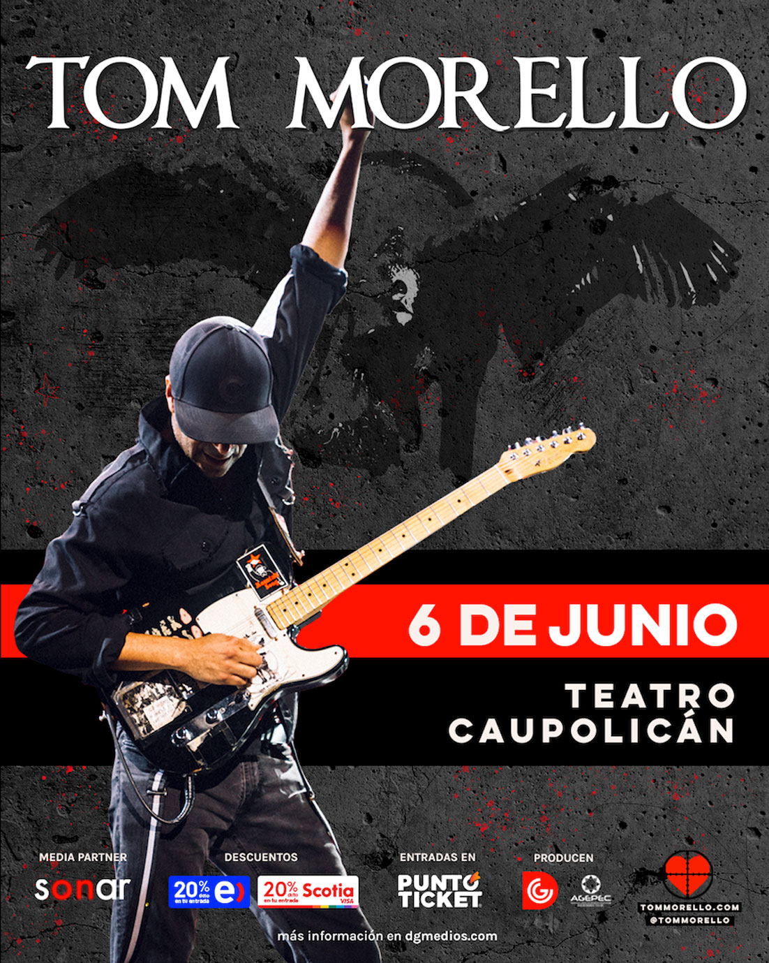 Tom Morello en Chile